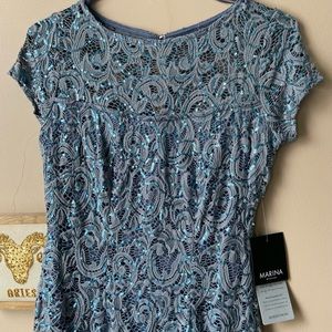 Marina Dress medium blue size 0